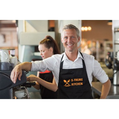 100% Spun Polyester Bib Apron 30"X35"