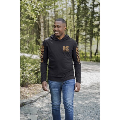 Hooded long sleeve t-shirt - unisex