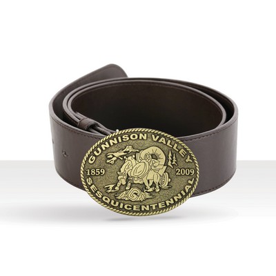 Classic Belt Buckle (2" x 3")